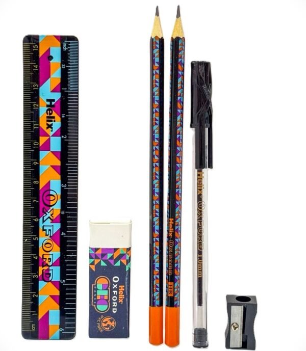 ⁦Helix Oxford Student Set – مجموعة أدوات مدرسية 6 قطع⁩ - الصورة ⁦3⁩