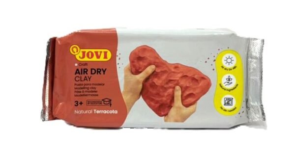 ⁦طين جاف بالهواء – JOVI Air Dry Clay (لون التيراكوتا الطبيعي)⁩ - الصورة ⁦1⁩