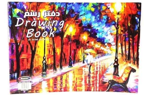 ⁦دفتر رسم 16 ورقه A4⁩ - الصورة ⁦1⁩