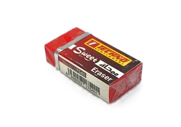 ⁦ممحاة Techno Sweet احمر⁩ - الصورة ⁦2⁩