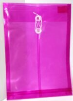 حقيبة ملفات شفافة بلاستيكية