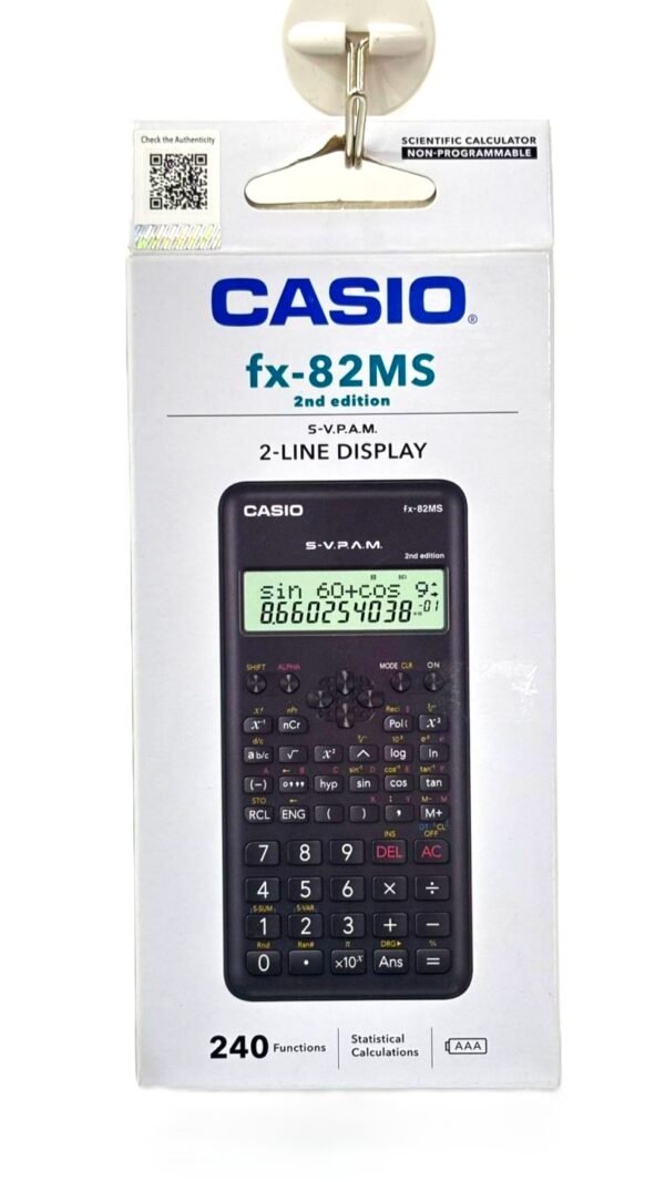 ⁦CASIO fx-82MS (الإصدار الثاني)⁩ - الصورة ⁦3⁩