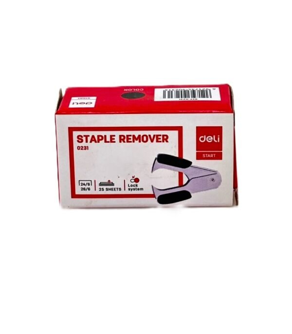 ⁦آلة إزالة الدباسات - Deli Staple Remover⁩ - الصورة ⁦2⁩