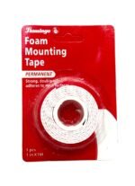 شريط إسفنجي لاصق (Foam Mounting Tape – Flamingo):