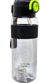 ⁦علبه ماء Smile Flow – الإصدار الأسود و الأخضر⁩ - الصورة ⁦2⁩