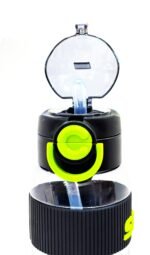 ⁦علبه ماء Smile Flow – الإصدار الأسود و الأخضر⁩ - الصورة ⁦4⁩