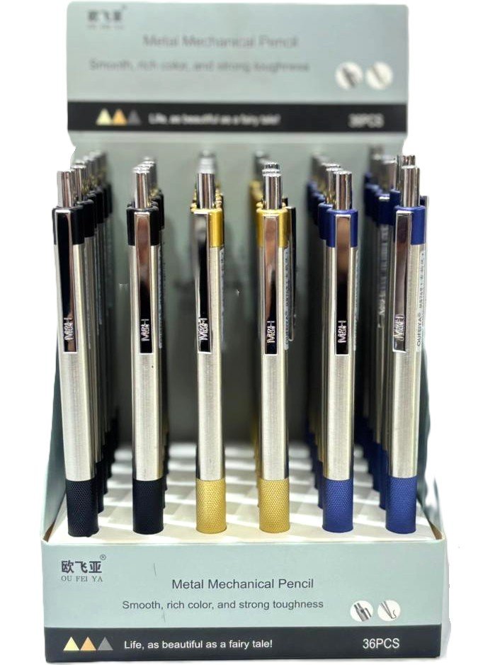IMG-20250705-WA0033 قلم رصاص ميكانيكي معدني – OU FEI YA - الصورة 1