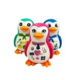 مبراة وممحاة بشكل بطريق كرتوني – 2 في 1