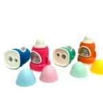 ⁦مبراة وممحاة كرتونية 2 في 1⁩ - الصورة ⁦3⁩