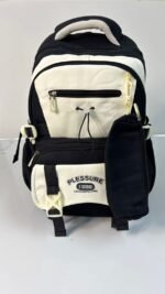 حقيبة الكلاسيك الأبيض × الأسود