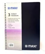 دفتر MAXI – 3 مواد دراسية