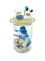 ⁦زجاجة ماء كرتونية للأطفال – بغطاء مزدوج الوظائف وفلتر داخلي⁩ - الصورة ⁦3⁩